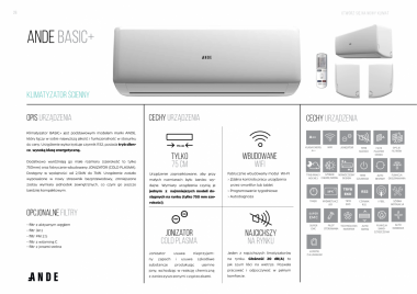 ANDE Klimatyzacja Basic Karta Katalogowa